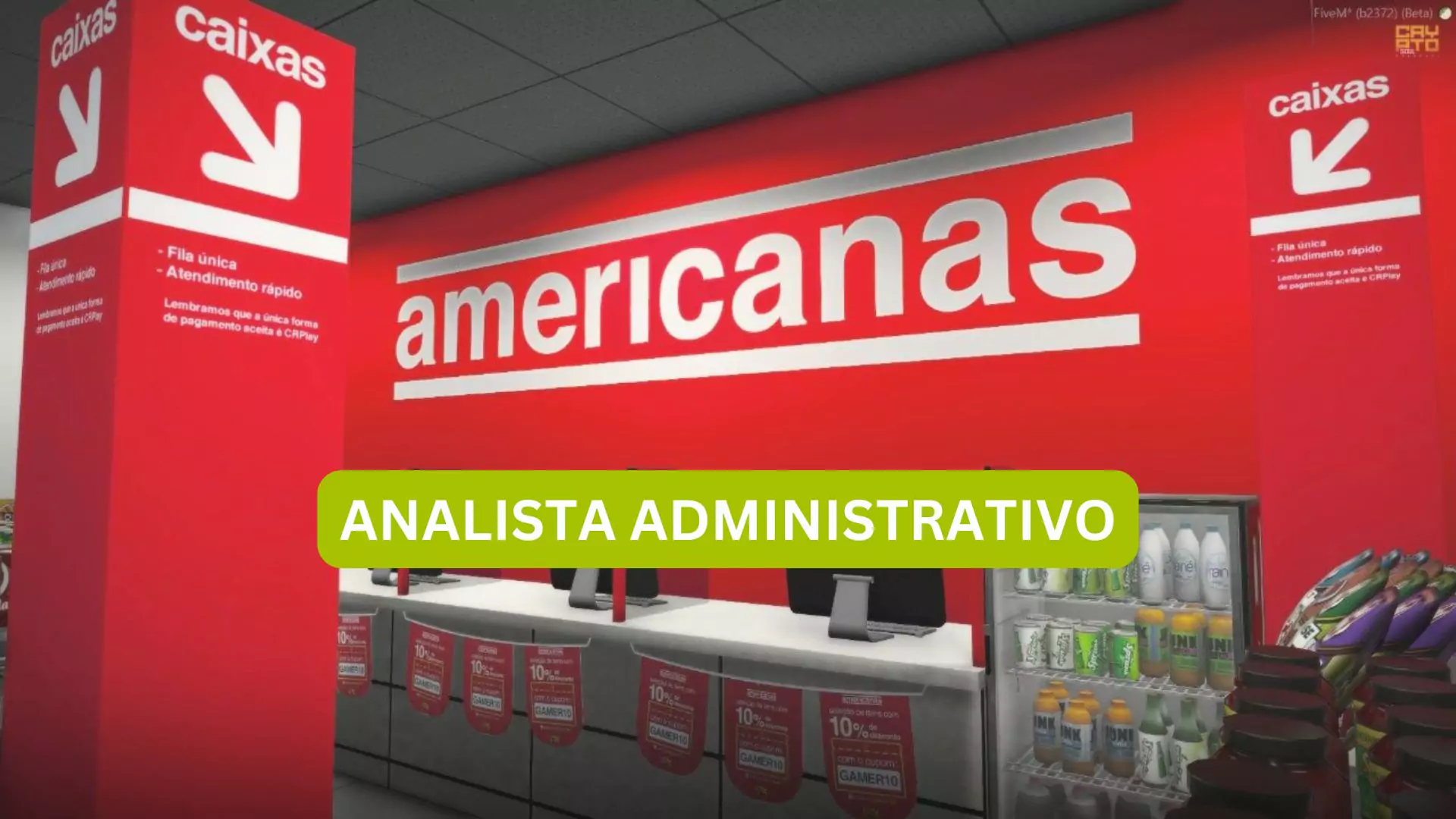 ANALISTA ADMINISTRATIVO JR: Lojas Americanas Abriu Vaga CLT com Ótimos Benefícios